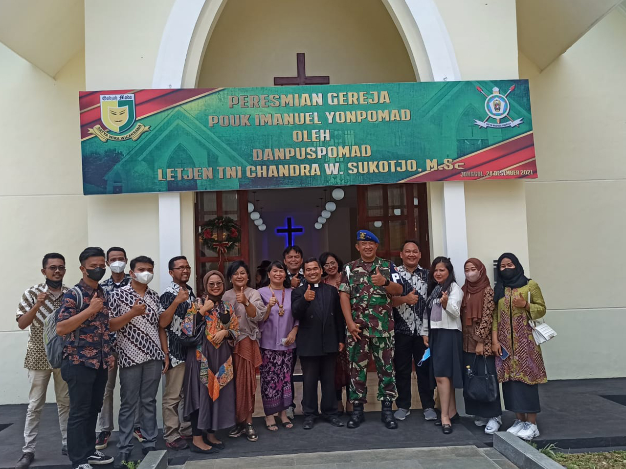 Renovasi Gereja POUK Immanuel Yonpomad Jonggol Jawa Barat